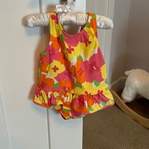 Lilly Pulitzer baby bathing suit 12-18m floral